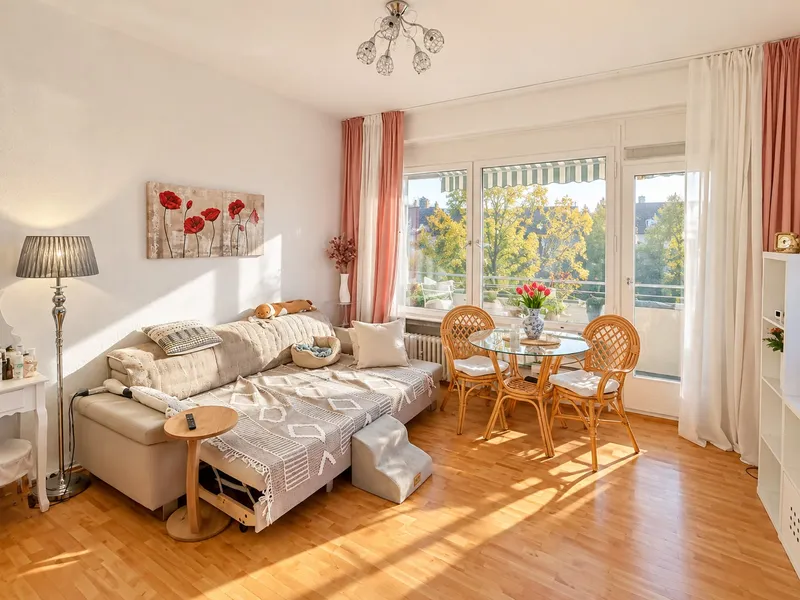 Sofort bezugsfertig: Möblierte 1,5-Zimmer + Balkon in Schöneberg — photo 1